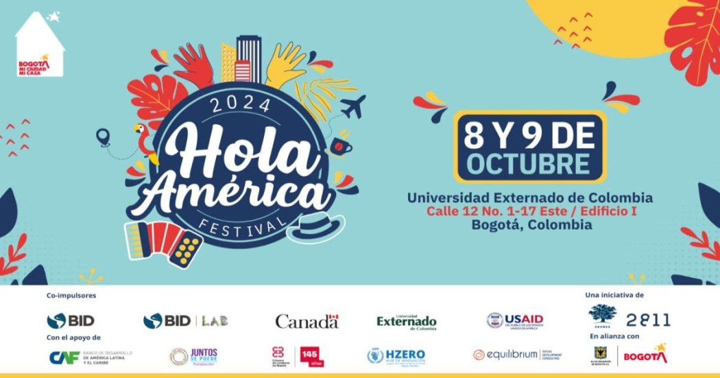 Bogotá será la sede del Festival Hola América 2024 8 y 9 de octubre