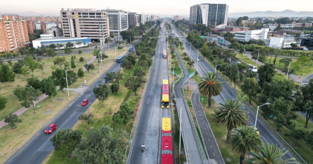 Habilitado uno de los carriles centrales de calle 26 con av 68 Bogotá