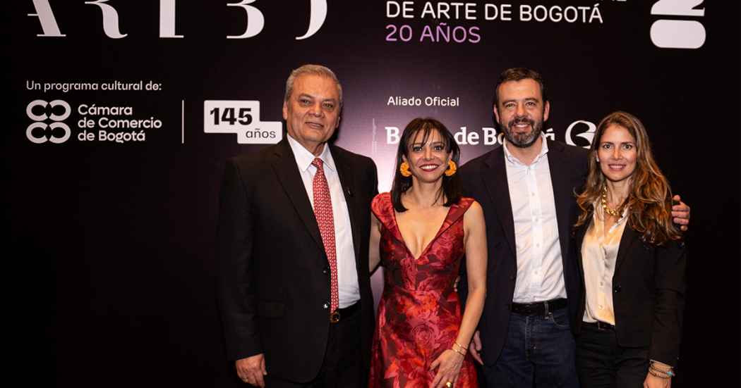 Inauguración de ARTBO en Bogotá con la presencia del alcalde Galán