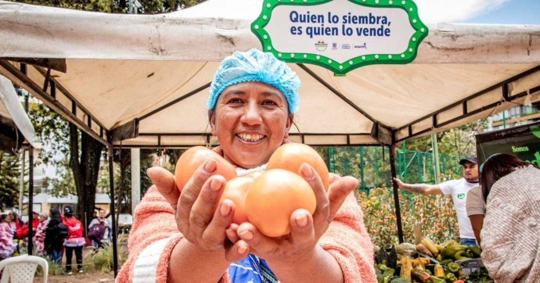 Mercado en Bogotá con los Mercados Campesinos 7 y 8 septiembre de 2024