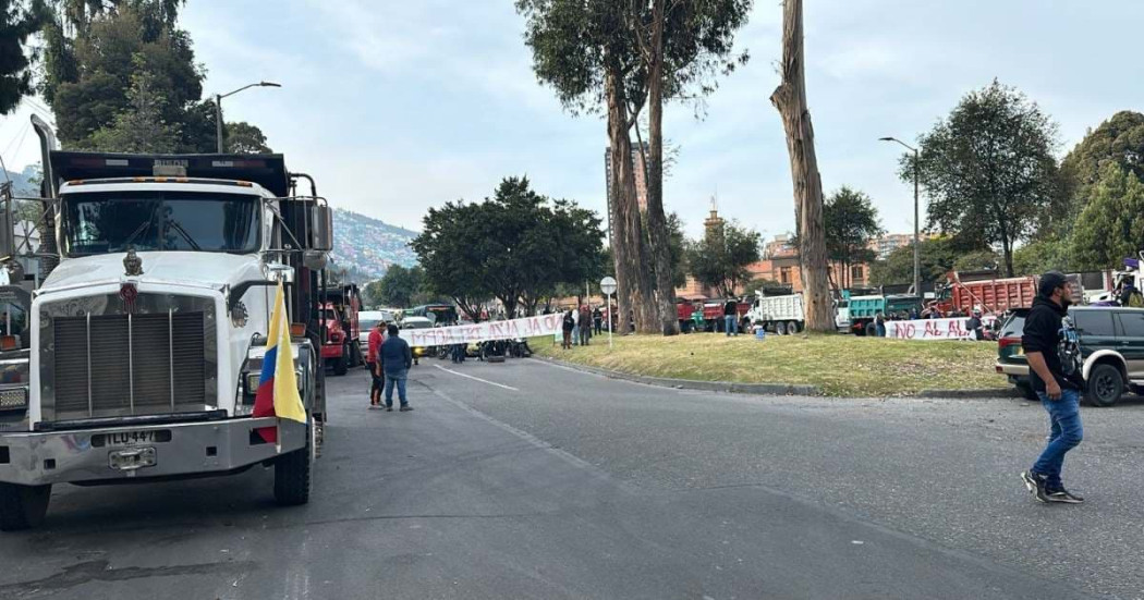 Movilidad en Bogotá: así están las vías por paro camionero hoy martes 