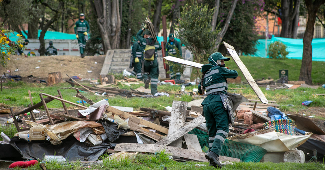 Distrito comenzó a trabajar en la recuperación del Parque Nacional 