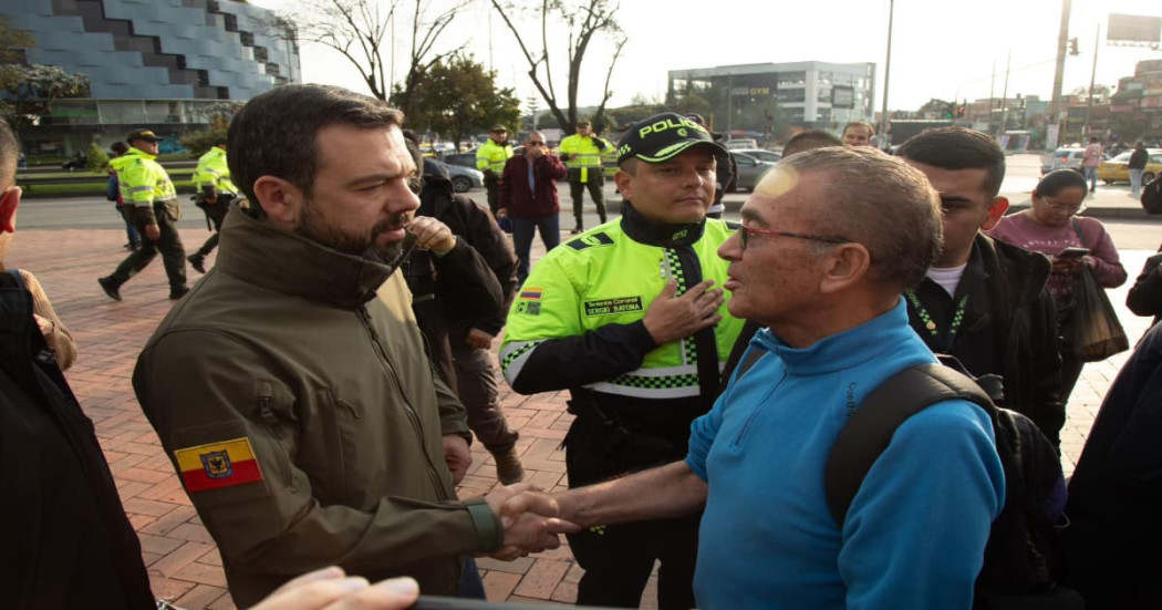 Alcalde Galán lidera operativo de seguridad en la localidad de Suba 