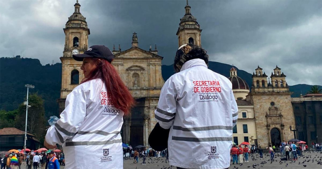 Bogotá garantiza la seguridad en las manifestaciones de hoy 8 de octubre