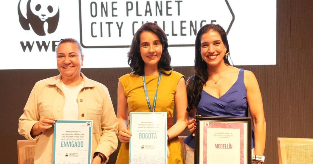 Bogotá recibió reconocimiento como ciudad All-Star por la WWF en la COP16