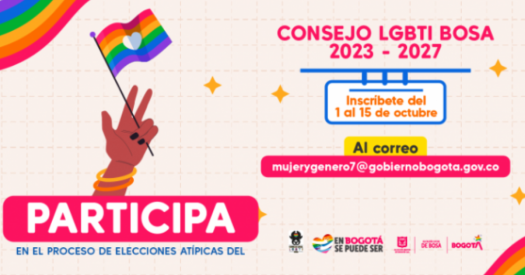 Elecciones atípicas al Consejo Local LGBTI de Bosa en Bogotá 