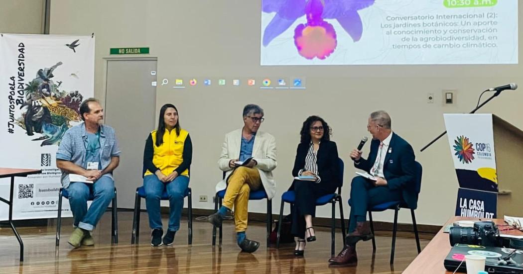 Bogotá encuentro de la Red Nacional de Jardines Botánicos en COP16