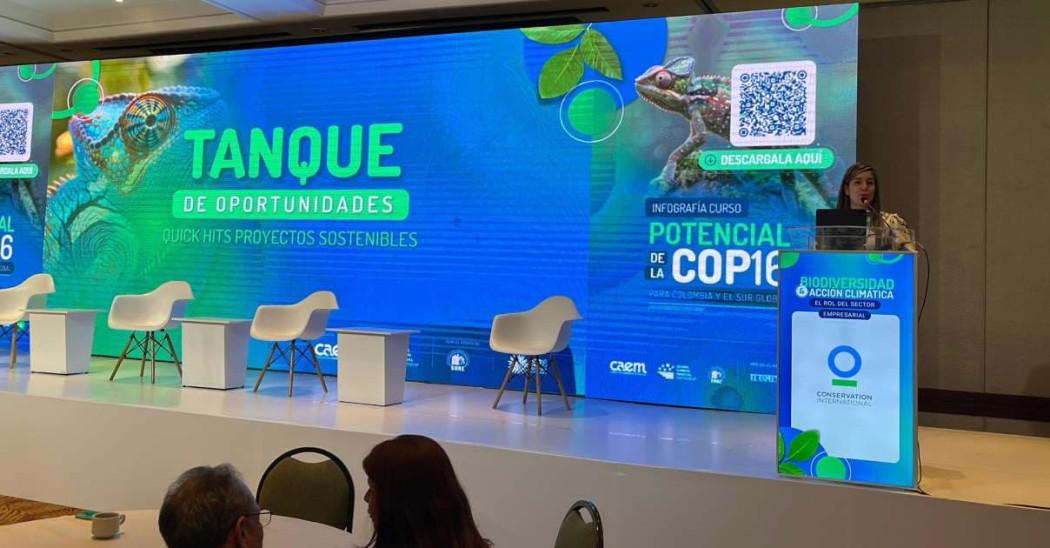 Invest in Bogotá participa en la COP16 con agenda de biodiversidad