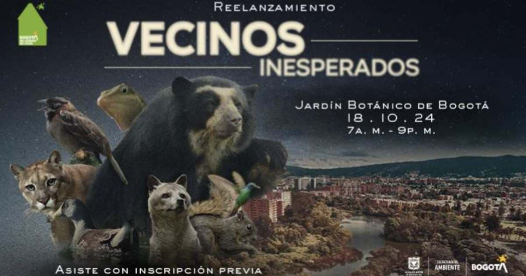 ‘Vecinos Inesperados’, película de biodiversidad de Bogotá inscríbete