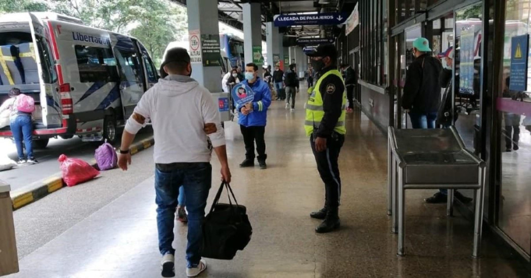 Permiso viaje de menores de edad en Terminal de Transporte de Bogotá