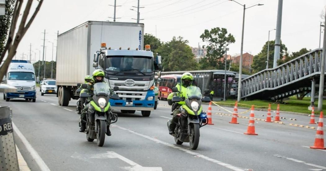 Movilidad en Bogotá cierres por concierto Iron Maiden 24 de noviembre