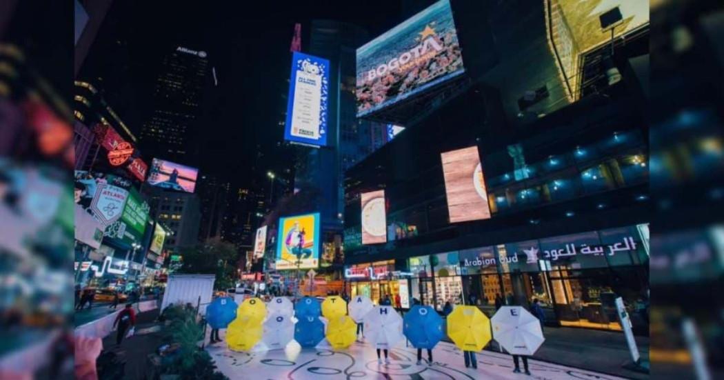 In New York the campaign “Bogotá, tu casa | Bogotá, your home”       