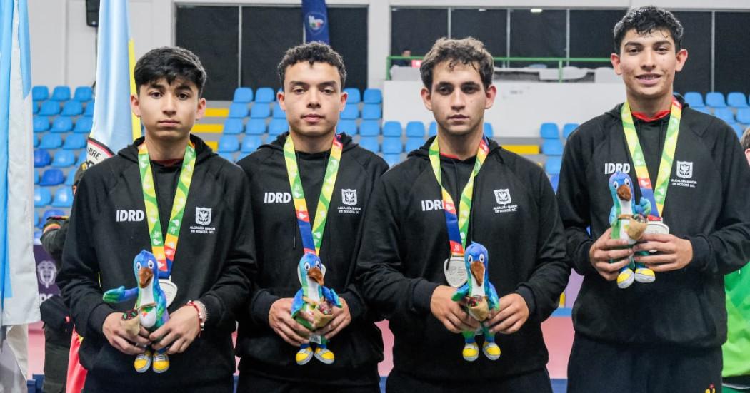 Equipo de Bogotá puntea la medallería y liderazgo en Juegos Nacionales