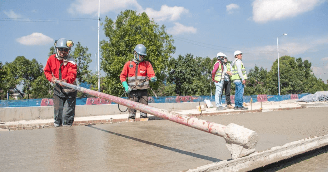 Empleo Bogotá obra de conservación de espacio público y ciclorrutas