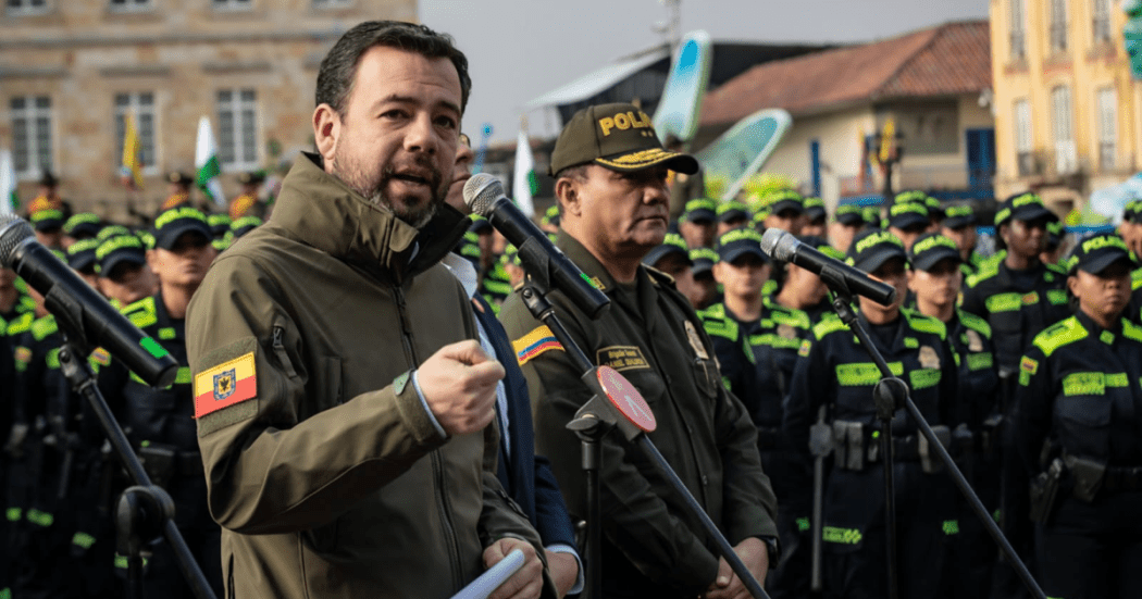 Navidad en Bogotá en donde 1500 policías brindarán seguridad en ciudad