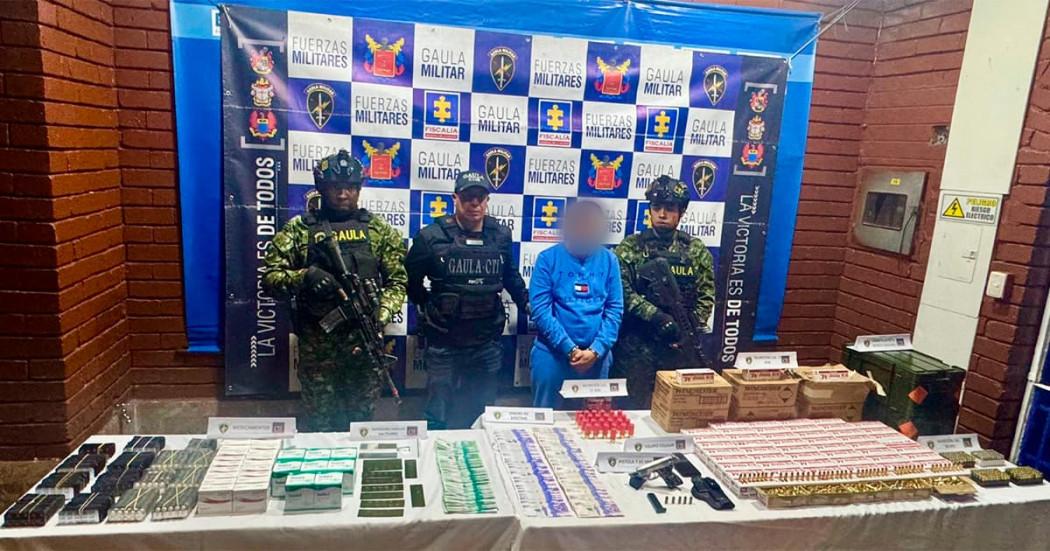 Seguridad en Bogotá cárcel a hombre por llevar armas al Tren de Aragua