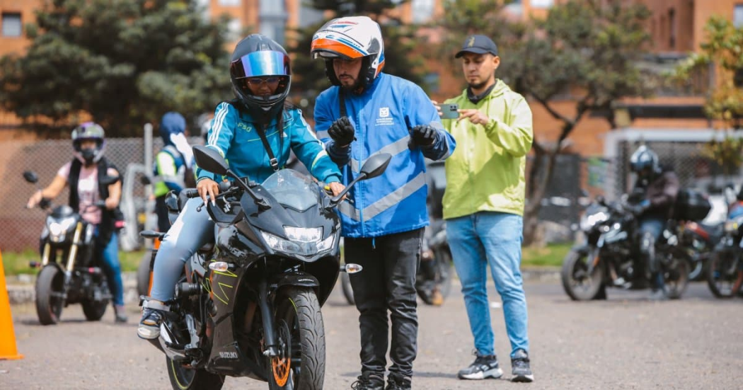 Balance de cursos de conducción para motociclistas del 2024 en Bogotá 