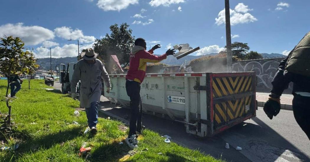 Ecoruta de UAESP conoce los puntos en Bogotá sábado 7 de diciembre 