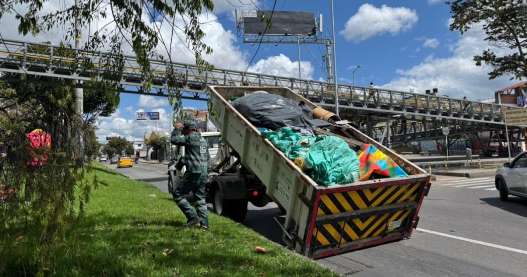 Ecoruta de UAESP conoce los puntos en Bogotá sábado 21 de diciembre 