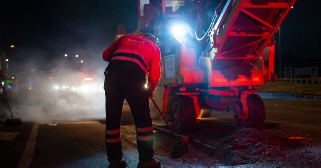 Movilidad Bogotá cierre en puente avenida calle 134 con Autonorte 