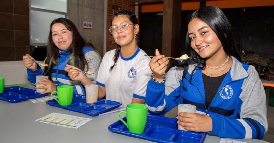 Bogotá fue reconocida con el Programa de Alimentación Escolar del país