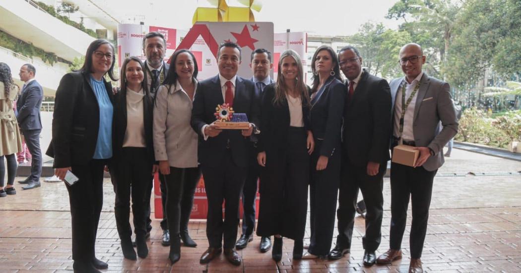 Infraestructura Propósito Bogotá ganó Premio Distrital Alta Gerencia