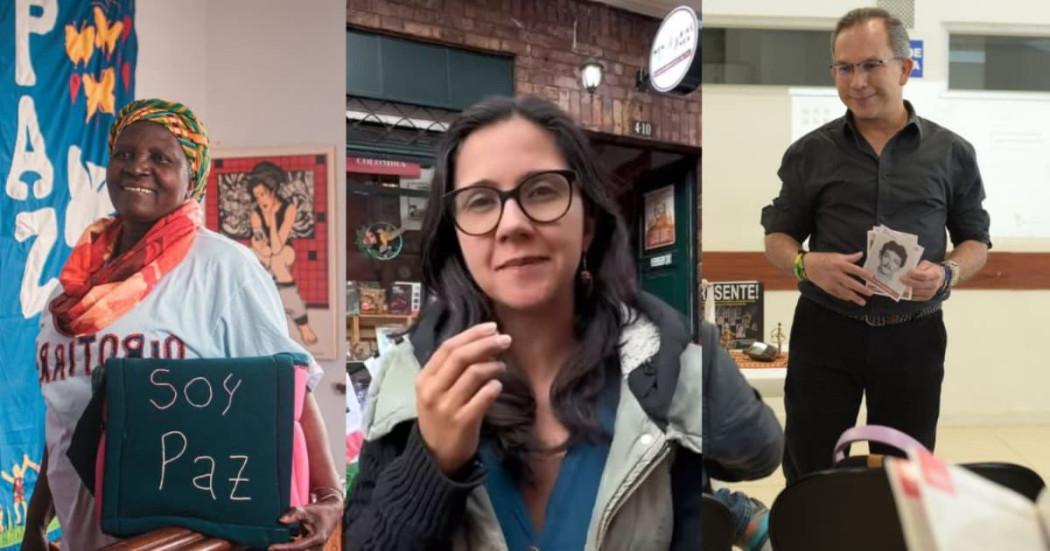 Tres personas que le apuestan a la paz y la reconciliación en Bogotá