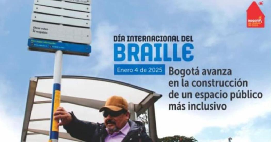 Día Mundial del Braille 4 de enero:Bogotá avanza en espacio inclusivo 