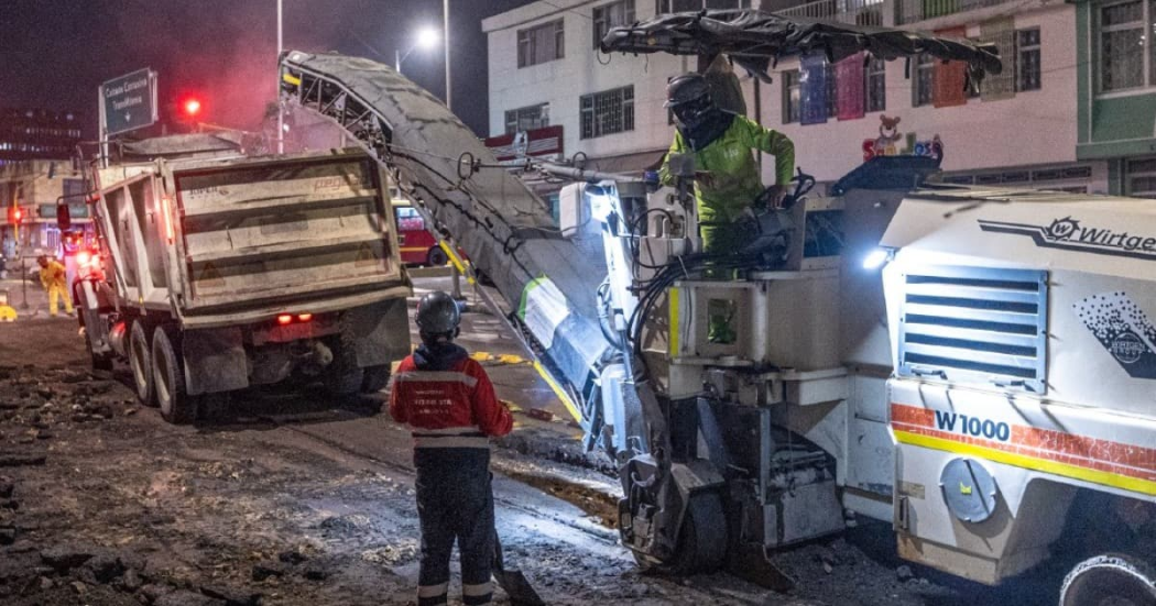 Movilidad Bogotá vías de Ciudad Jardín renovadas por Equipo Tapahuecos