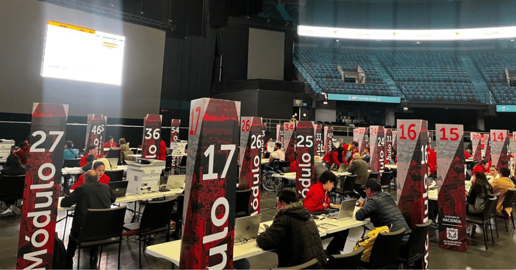 Feria de servicios en Bogotá 2025, consultas sobre tramites de impuestos