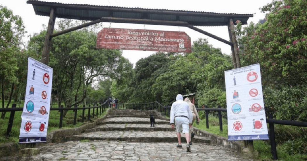 Planes Bogotá horario sendero Monserrate domingo resurrección 20 abril