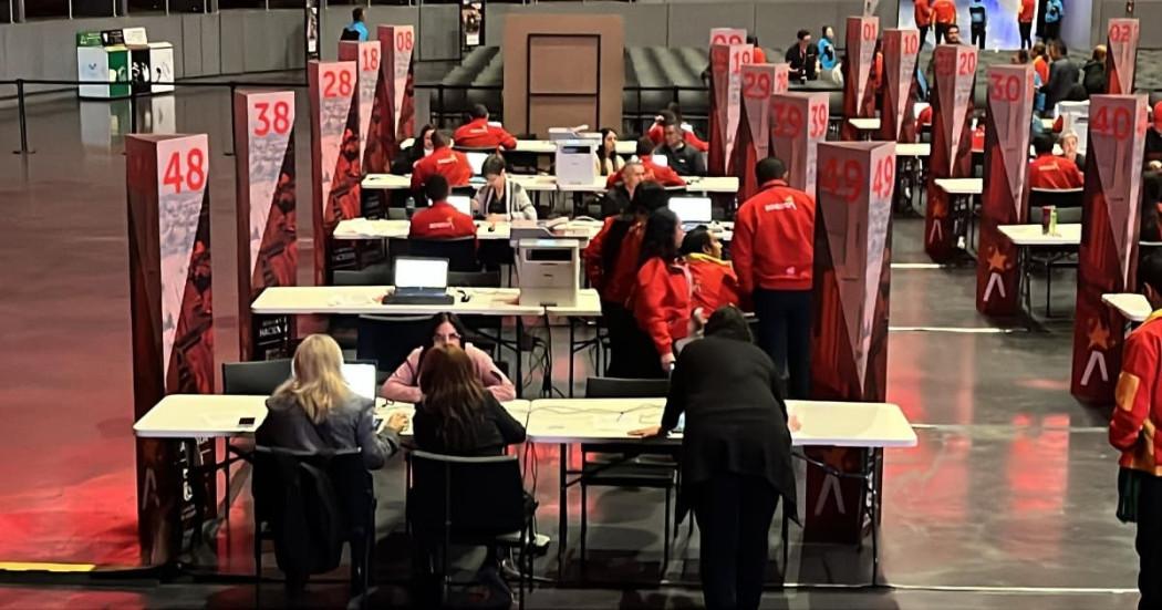 Pago impuestos en Bogotá asiste a Feria de Servicios en Movistar Arena