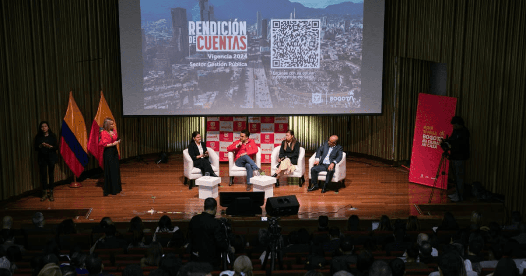 Sector Gestión Pública rindió cuentas logros vigencia 2024 Bogotá