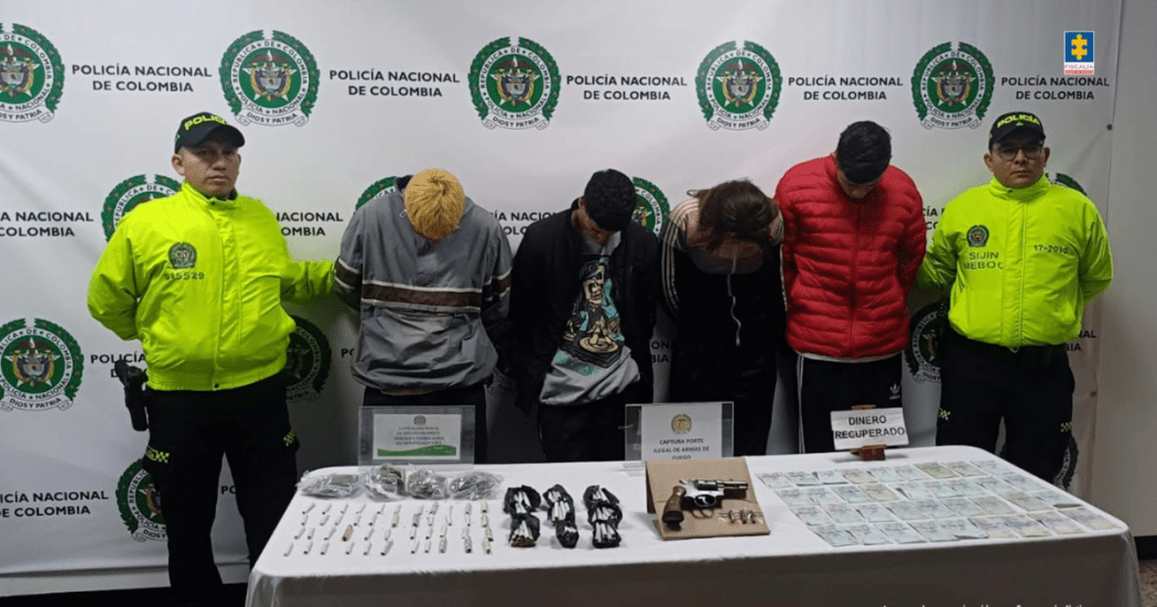 A la cárcel presuntos expendedores de droga en colegios de Bogotá