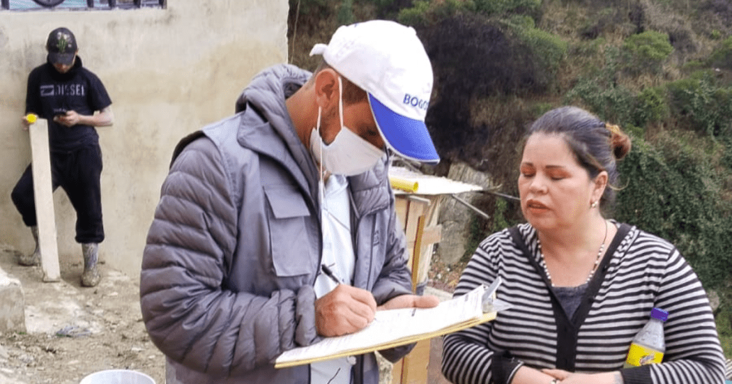 Atención a damnificados durante mayo 2025 en Bogotá por el Distrito