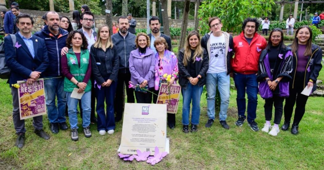 Bogotá abre Jardín de la Memoria No es hora de callar Parque Nacional mayo 2025