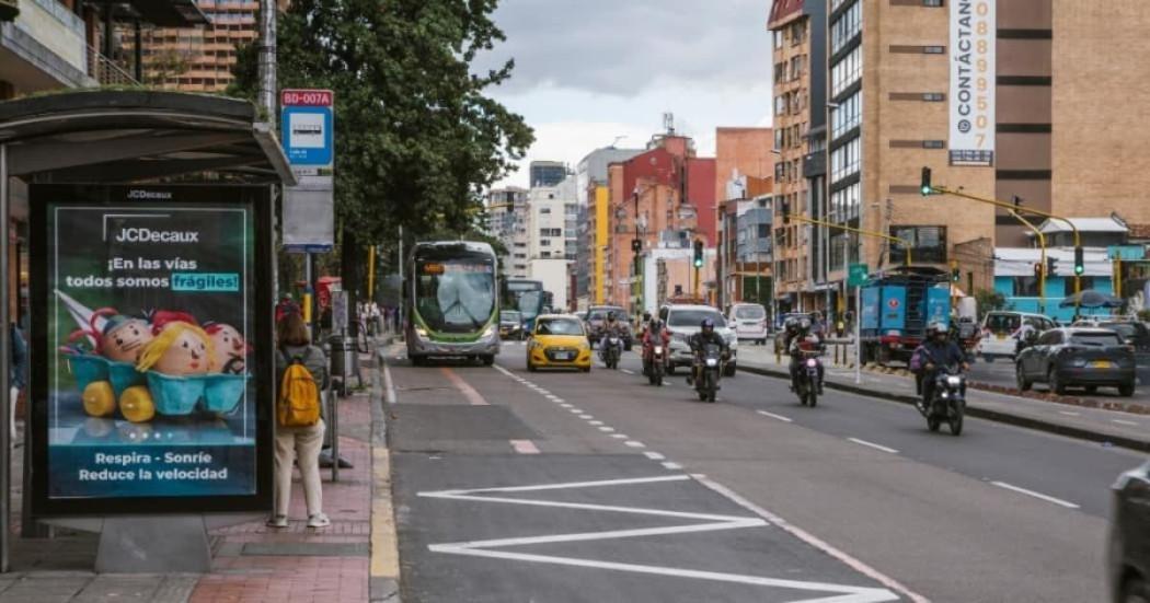 De qué se trata medida en carril preferencial carrera Séptima Bogotá