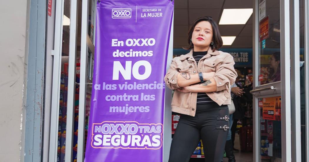 Mujeres en Bogotá sigue creciendo 'Redes Seguras' en tiendas OXXO 2025