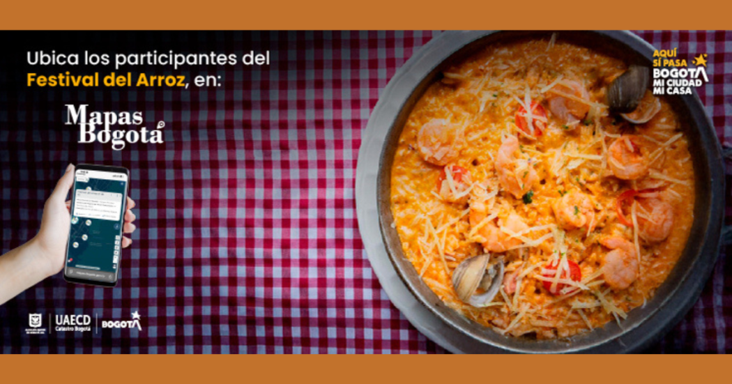 Estos son los restaurantes del Festival del Arroz 2025 en Bogotá