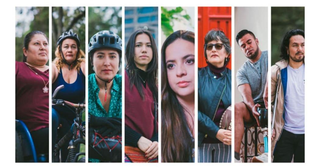 Exposición No somos una cifra en la Universidad Javeriana en Bogotá