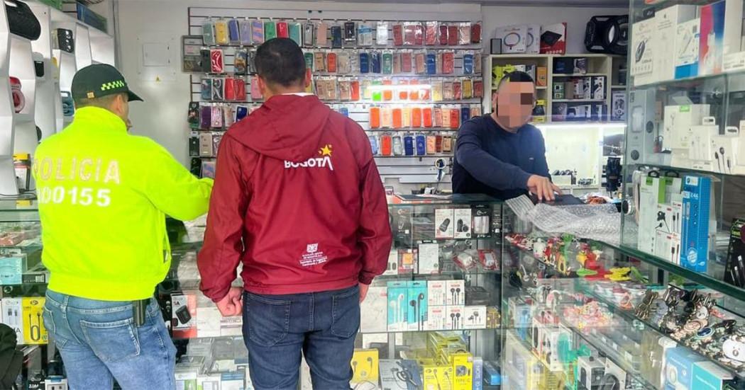 Incautan celulares hurtados que estaban listos para ser vendidos en Bogotá 