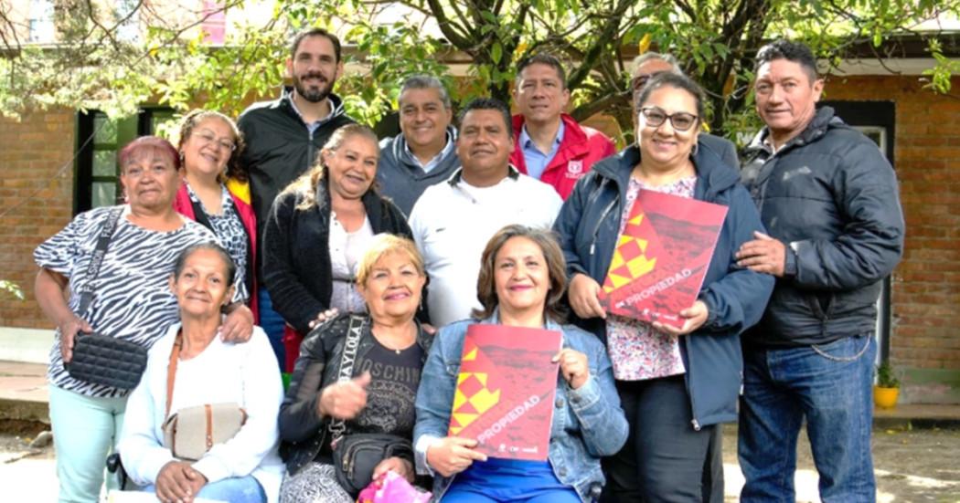 Legalización de predios en San Cristóbal por Caja de Vivienda Popular 