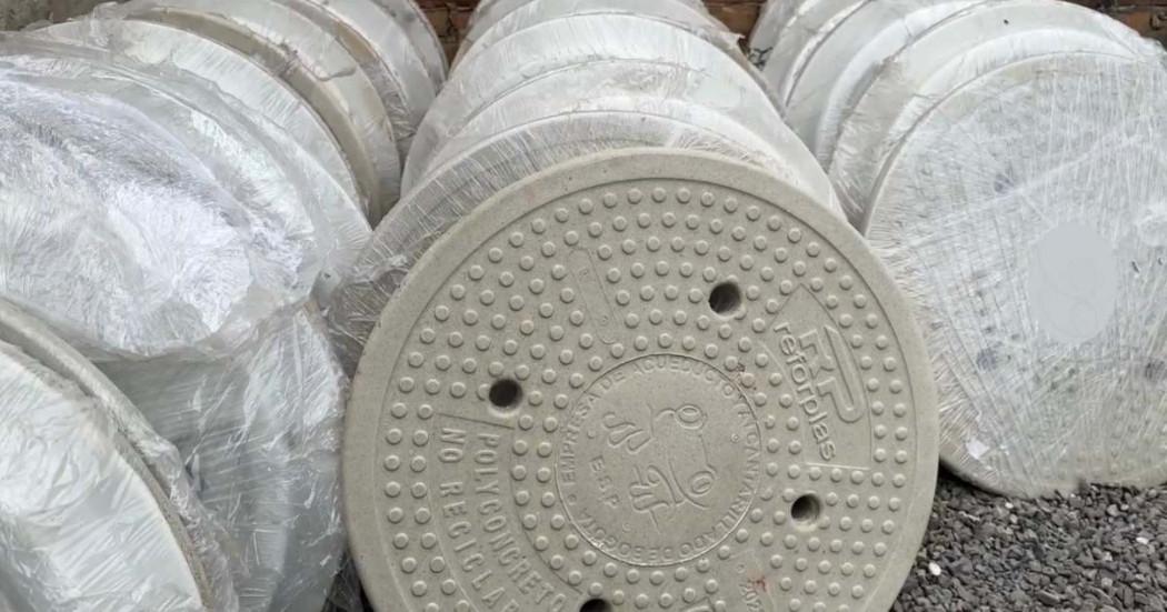 Líneas para reportar la falta de tapas de alcantarillado en Bogotá