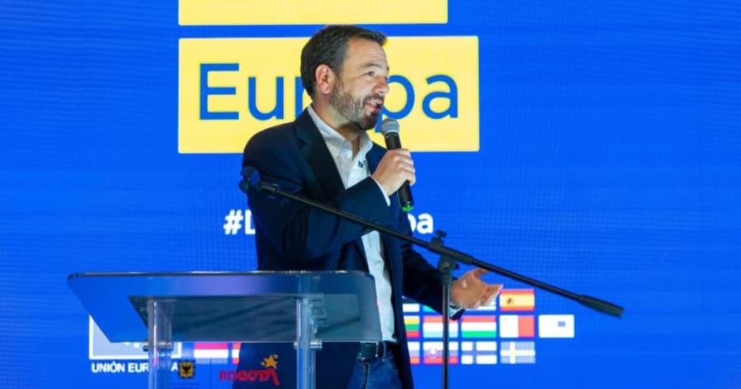 Mayor Carlos F. Galán joined the Europe Day celebrations in Bogotá 2025