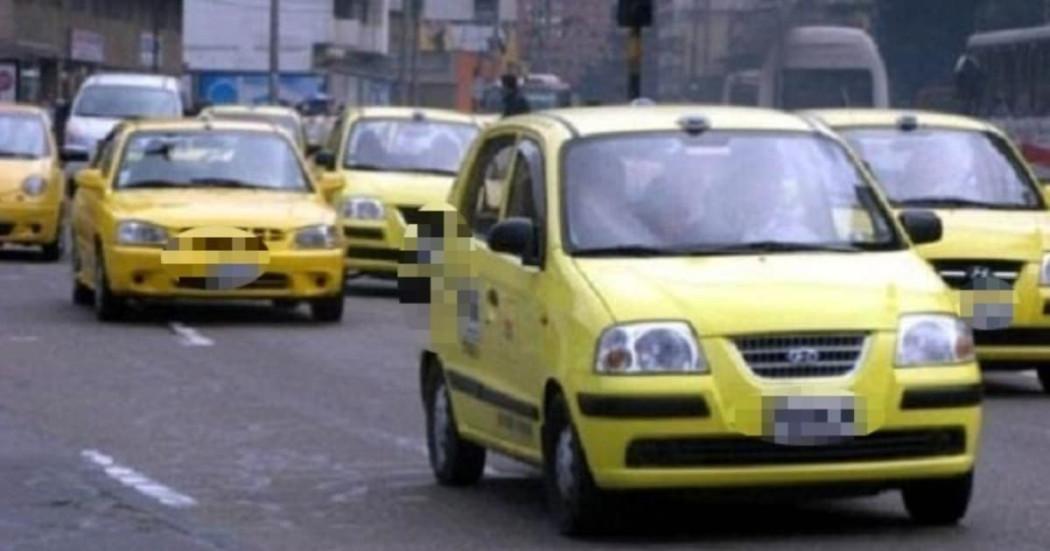 Pico y placa en Bogotá para taxis del primero al 31 de mayo de 2025