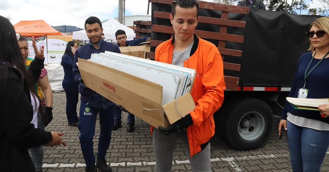 La primera Reciclatón de 2025 en Bogotá puntos y residuos recolectados