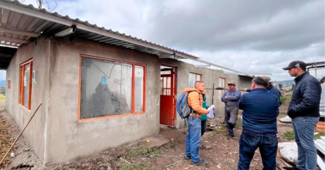 30 familias favorecidas con mejoramiento de vivienda rural en Ciudad Bolívar