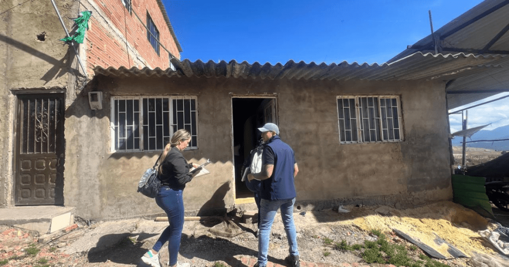 Avanza el mejoramiento de viviendas rurales en Ciudad Bolívar Bogotá