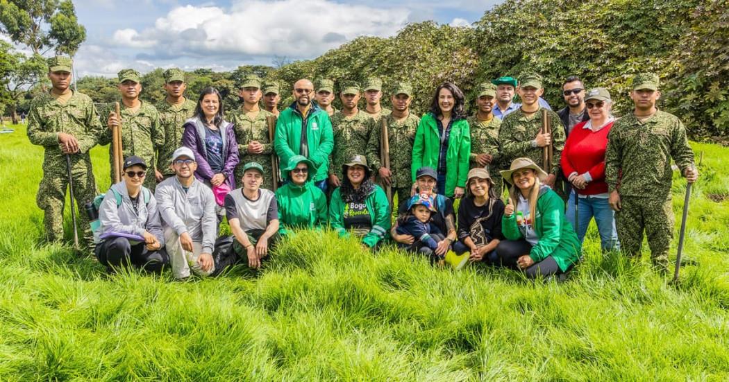 Bogotá le apuesta a la restauración ecológica con 100 nuevos árboles 