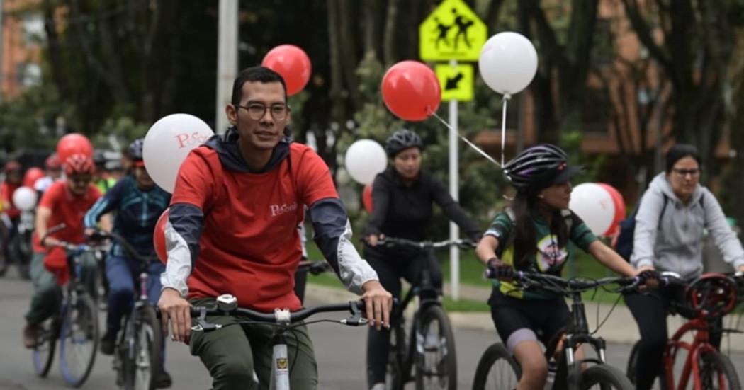 Celebración del Día Mundial de la Bicicleta en Bogotá en 2025 
